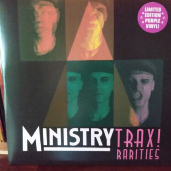 Ministry Trax! Rarities 2-LP ~ Ltd Ed Colored Vinyl (Purple) ~ New/Sealed! - Picture 4 of 5